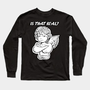 Skeptical Angel Long Sleeve T-Shirt